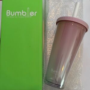 NIB- Bumbler (The Boba Tea Tumbler) w/Straw & cleaning brush
